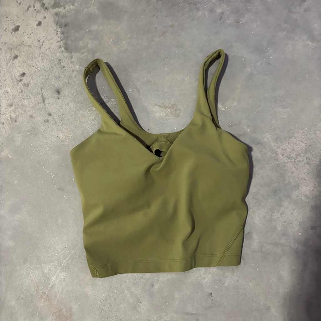 Lululemon Align Tank Olive Green Size 4
